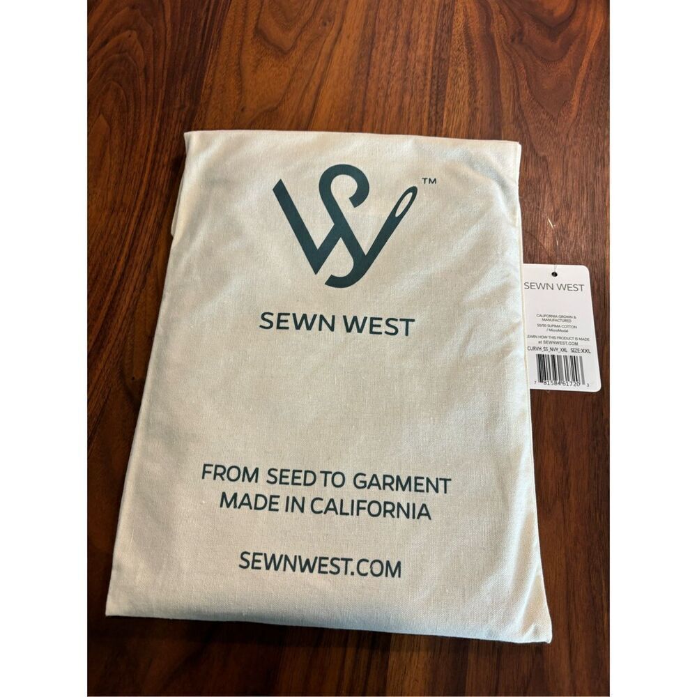 Sewn West Men's Blue Short-Sleeve Crew Neck T-Shirt Size 2XL NWT - Picture 11 of 11